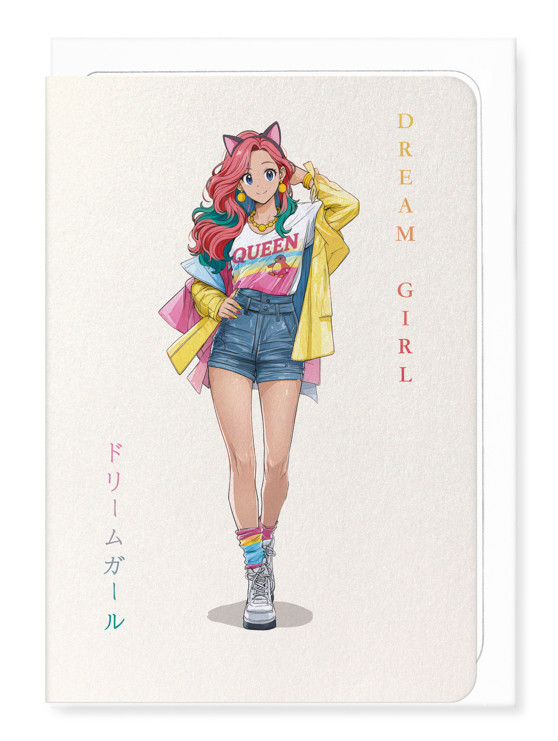 Ezen Designs - Dream girl - Greeting Card - Front