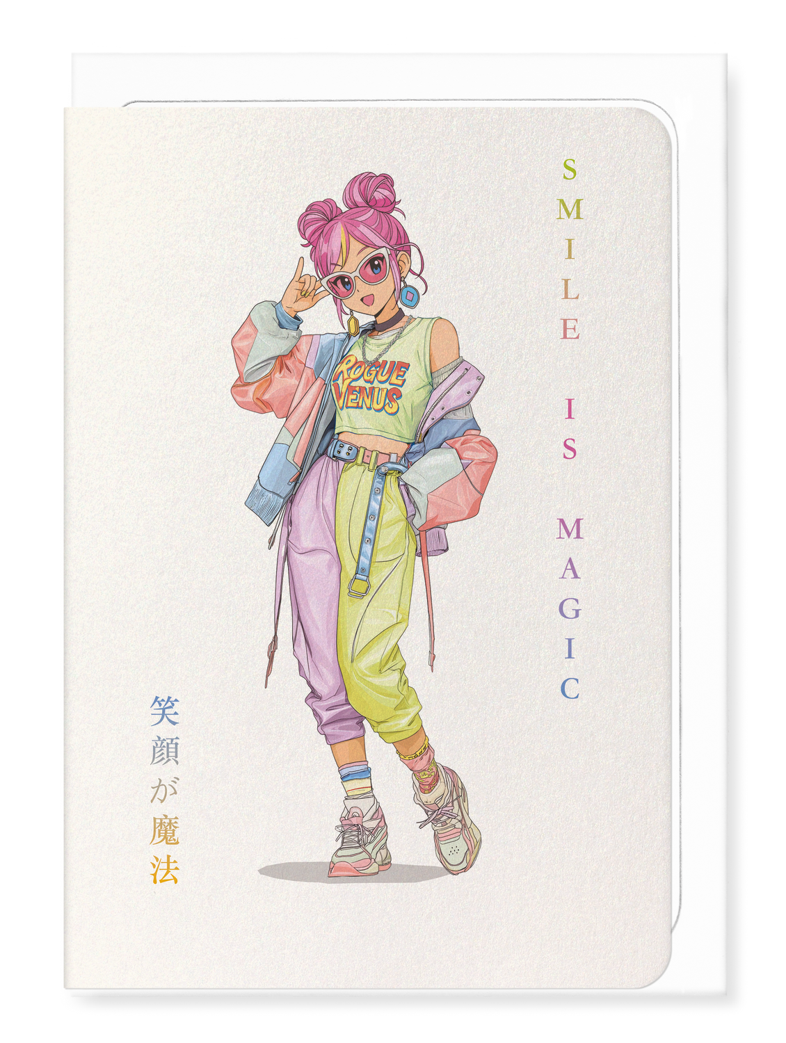 Ezen Designs - Smile is magic - Greeting Card - Front