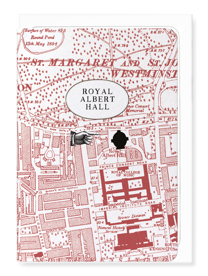 Ezen Designs - Royal Albert Hall - Greeting Card - Front