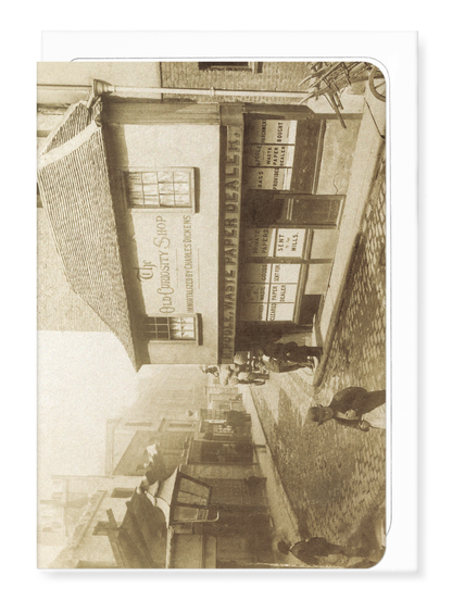 Ezen Designs - The Old Curiosity Shop (17th May 1894) - Greeting Card - Front
