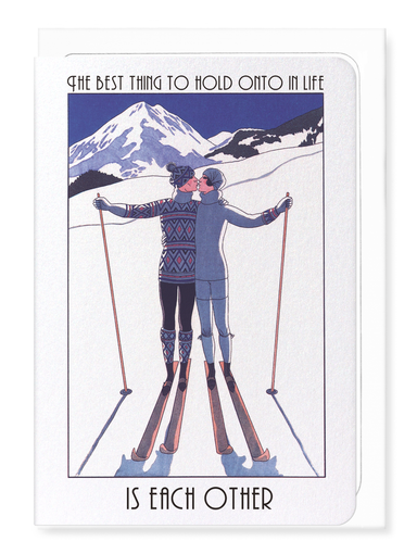 Ezen Designs - Hold onto each other - Greeting Card - Front