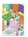 Ezen Designs - Book city - Greeting Card - Front