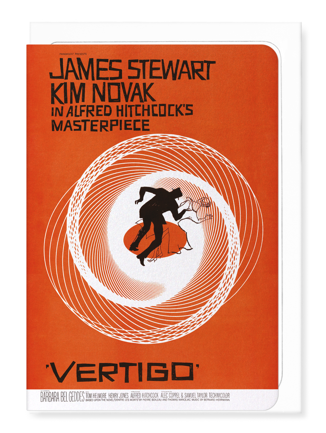Ezen Designs - Vertigo (1958) - Greeting Card - Front