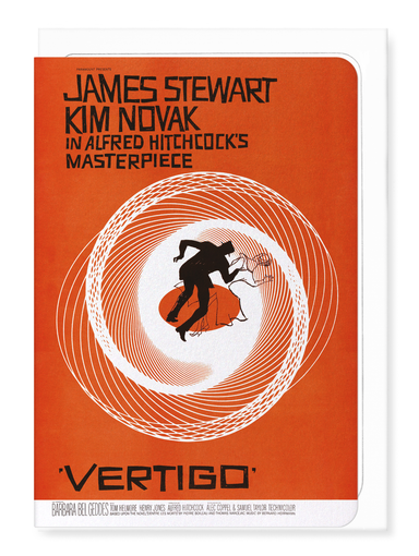 Ezen Designs - Vertigo (1958) - Greeting Card - Front