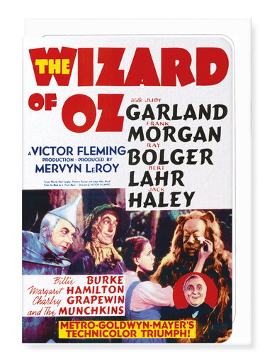 Ezen Designs - The wonderful wizard of oz (1939) - Greeting Card - Front