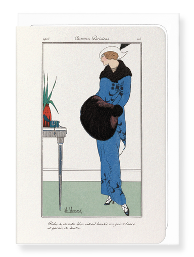 Ezen Designs - Journal des Dames 115 (1913) - Greeting Card - Front