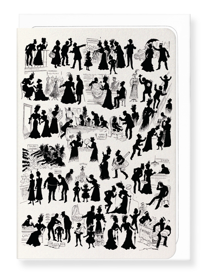 Ezen Designs - Lively Paris - Department Stores - Greeting Card - Front