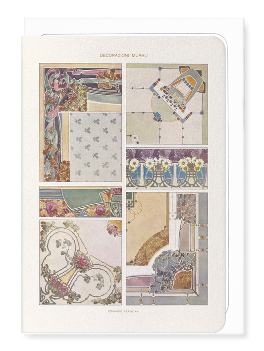 Ezen Designs - Modern Decorative Art Vol. I - Plate 54 (1910) - Greeting Card - Front