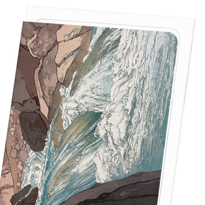 NAKABUSA RIVER: Japanese Greeting Card