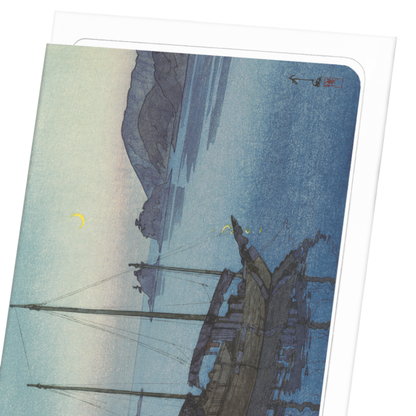 THREE LITTLE ISLANDS: Japanese Greeting Card