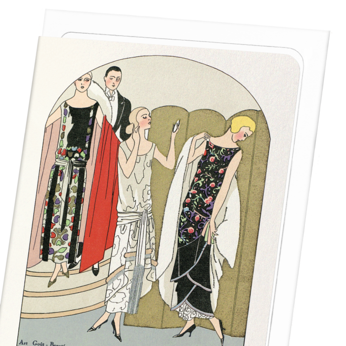 ART–GOÛT–BEAUTÉ (1924): Vintage Greeting Card