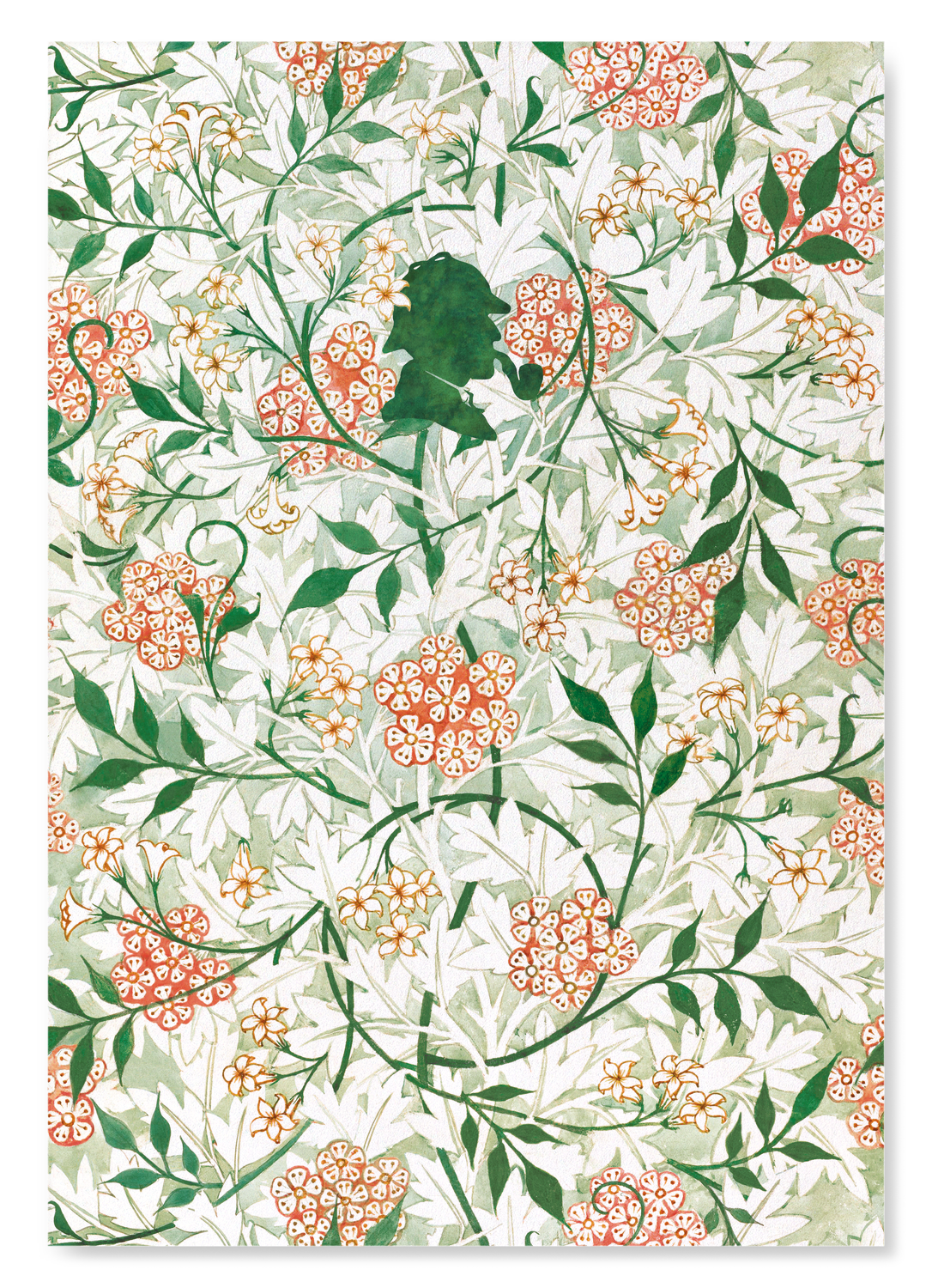 SHERLOCK HOLMES JASMINE WALLPAPER: Bespoke Art Print