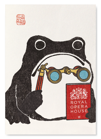 ROYAL OPERA HOUSE EZEN FROG: Bespoke Art Print