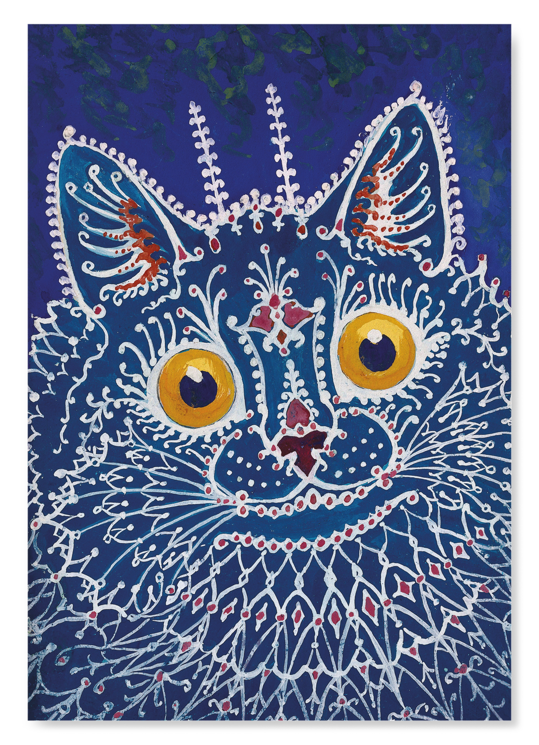 CAT IN THE “GOTHIC” STYLE: Bespoke Art Print