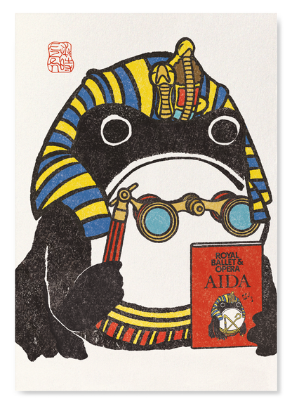 OPERA AIDA EZEN FROG: Art Print