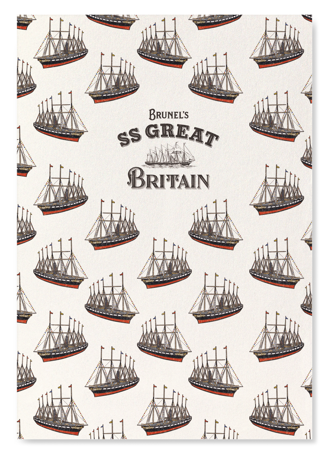 ILLUSTRATION OF SS GREAT BRITAIN: Bespoke Art Print