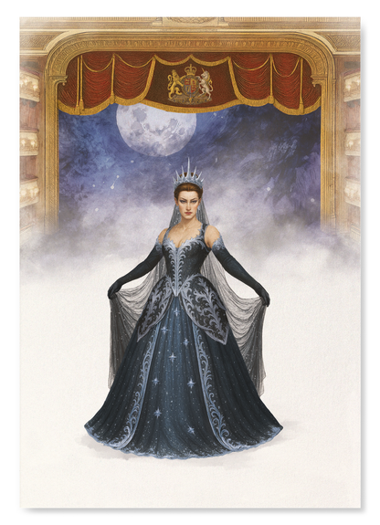 ROYAL BALLET & OPERA - QUEEN OF THE NIGHT: Painting Art Print