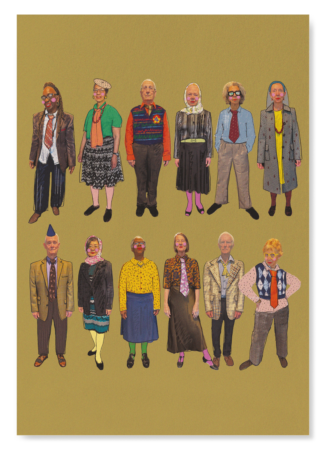 THE COMPANY OF ELDERS: Bespoke Art Print