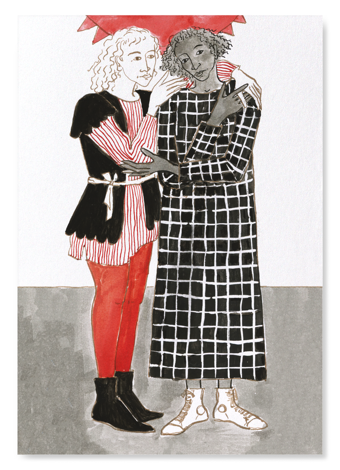 FERTILITY FORTUNES - FRIENDSHIP: Bespoke Art Print