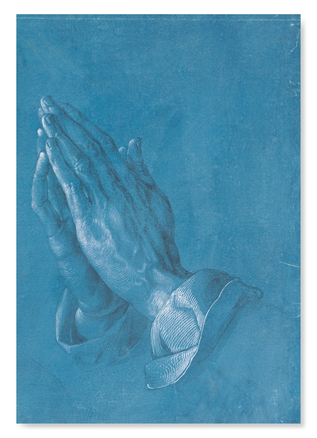 PRAYING HANDS: Painting Art Print