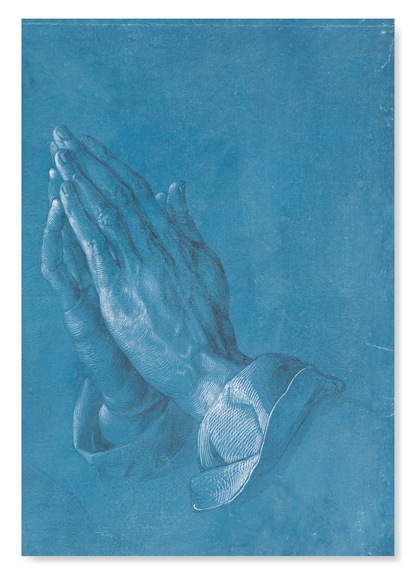 PRAYING HANDS: Painting Art Print