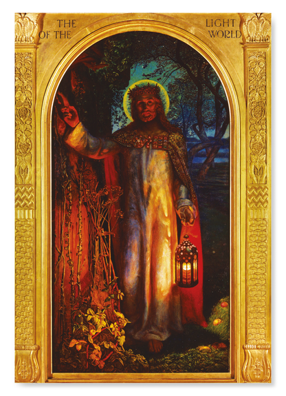 LIGHT OF THE WORLD: Painting Art Print