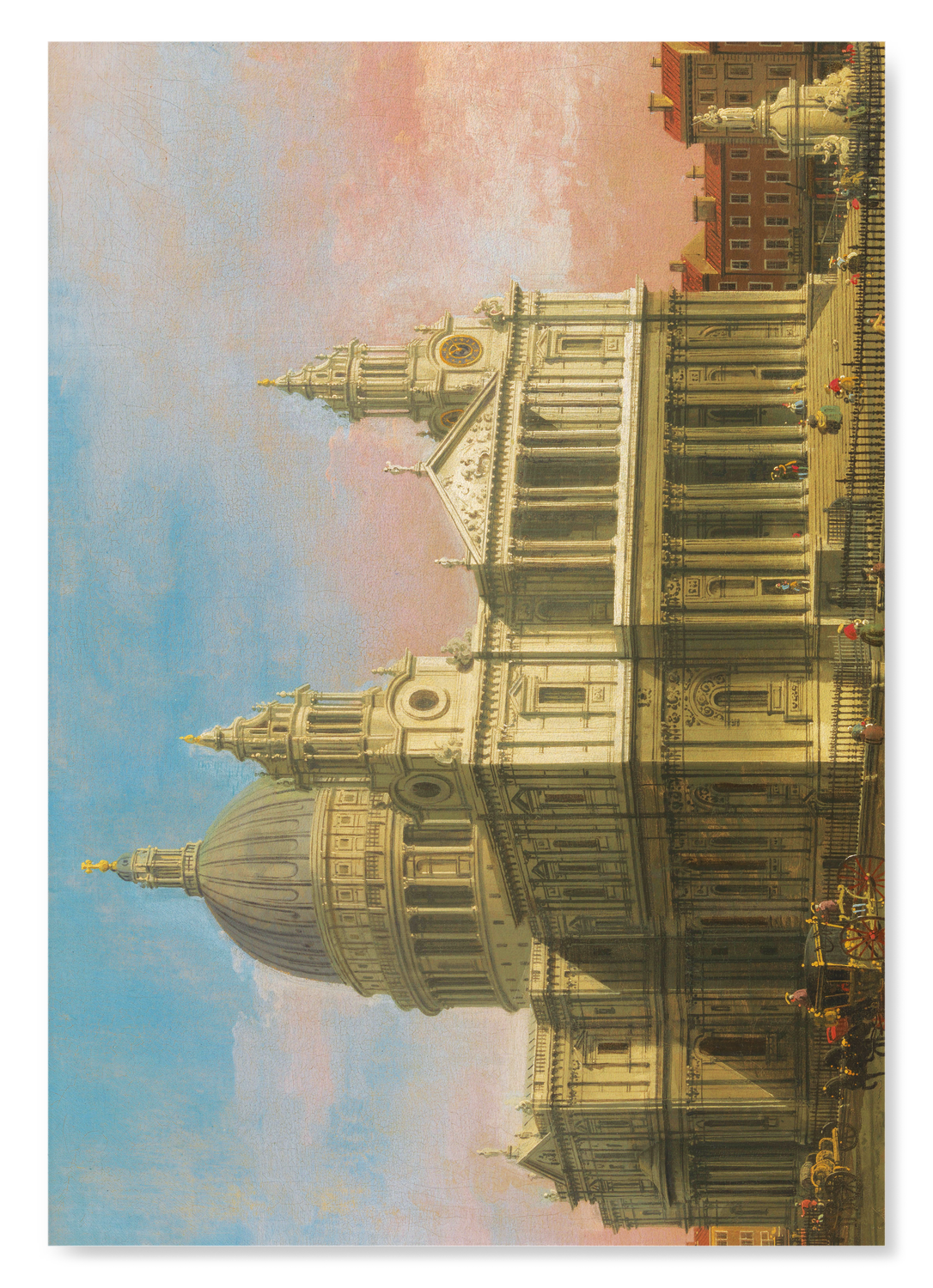 SAINT PAUL'S CATHEDRAL (C.1754): Painting Art Print