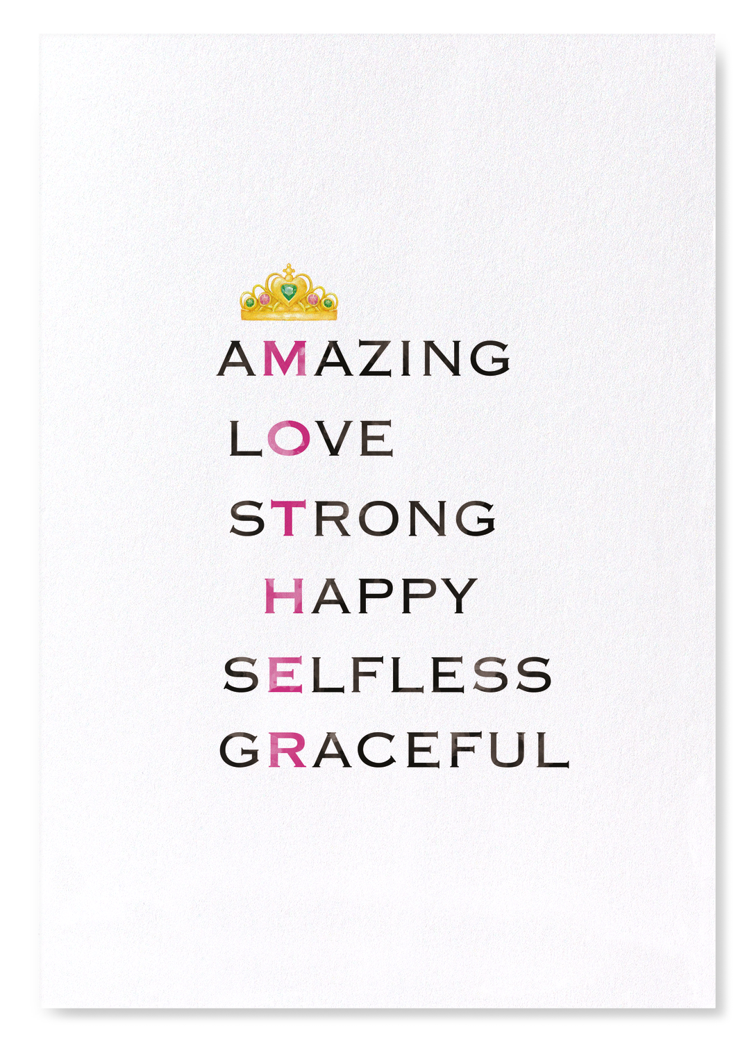 AMAZING MOTHER: Watercolour Art Print