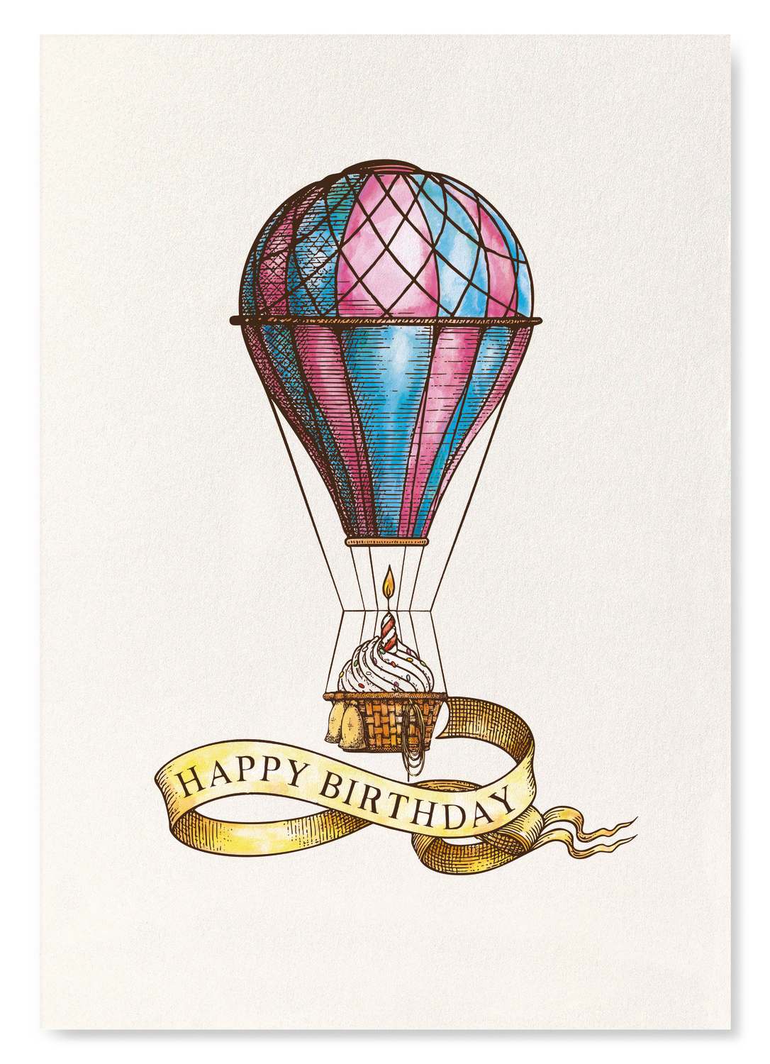 BIRTHDAY BALLOON: Victorian Art Print