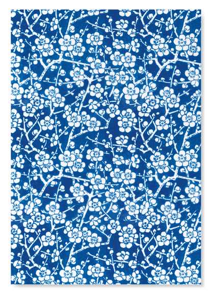 MINTON PLUM BLOSSOMS: Pattern Art Print