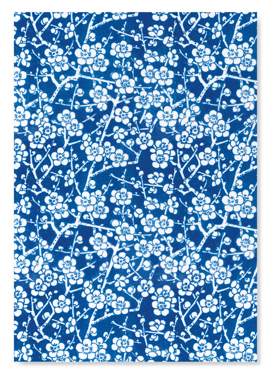 MINTON PLUM BLOSSOMS: Pattern Art Print