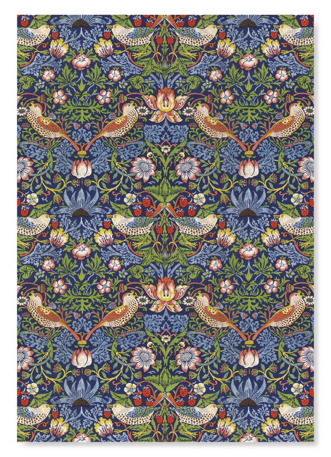 STRAWBERRY THIEF (1883): Pattern Art Print