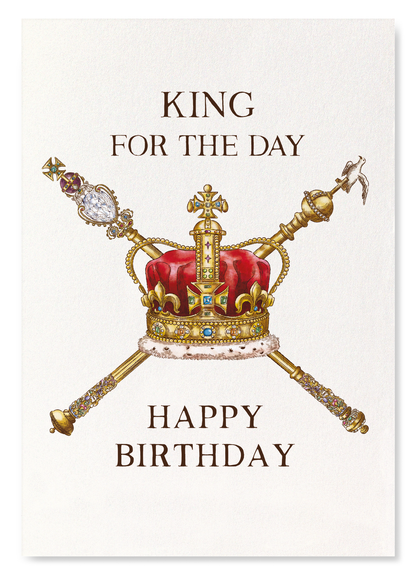 KING FOR THE DAY: Victorian Art Print