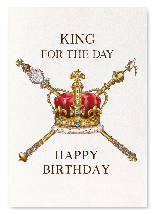 KING FOR THE DAY: Victorian Art Print