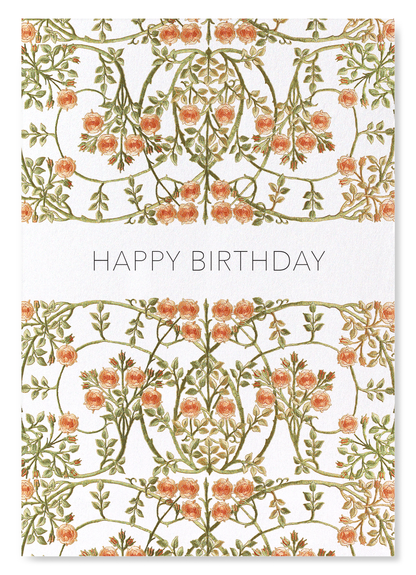 BRIAR ROSES EMBROIDERY: Pattern Art Print
