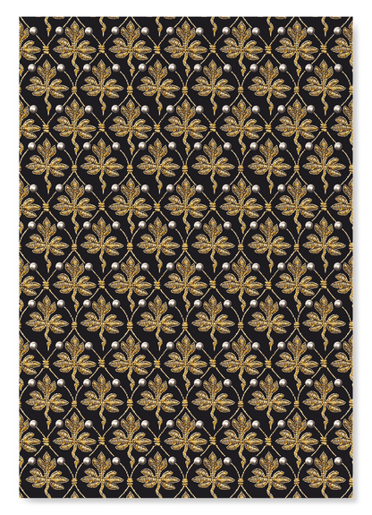 GOWN OF QUEEN ELIZABETH I (C.1575): Pattern Art Print