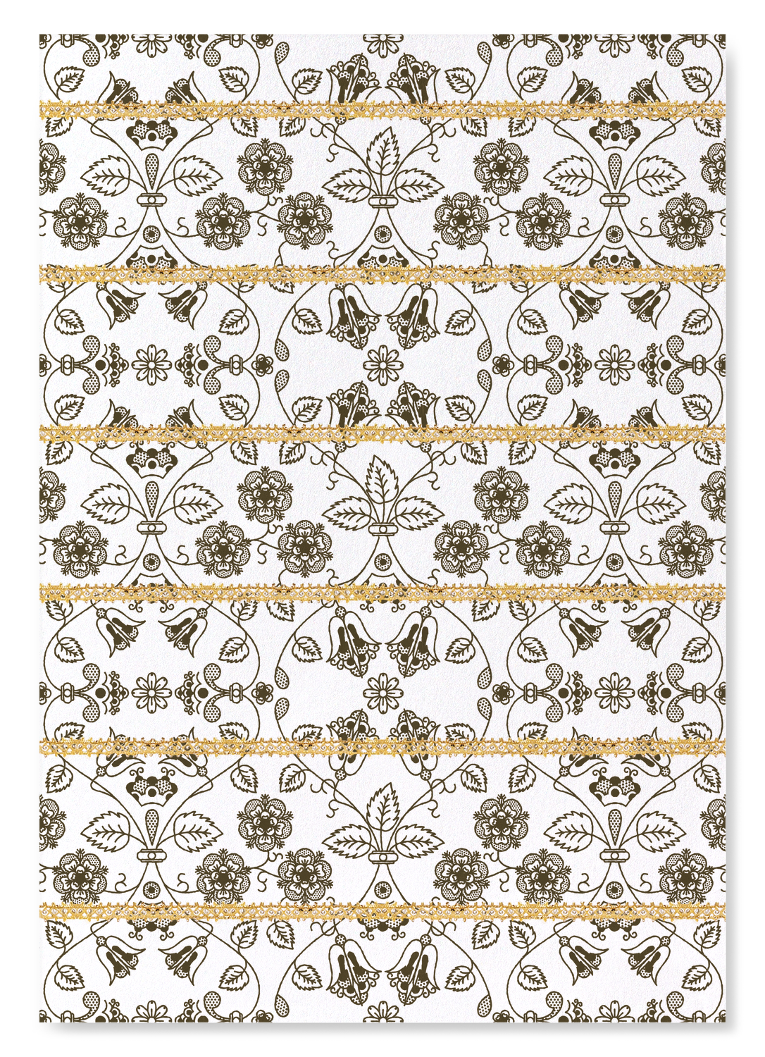 PARTLET OF QUEEN ELIZABETH I (1573): Pattern Art Print