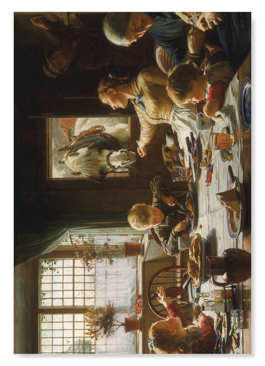ONE OF THE FAMILY (1880): Painting Art Print
