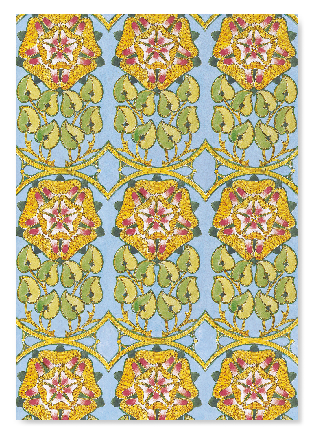 DESIGN FOR ECCLESIASTICAL EMBROIDERY: Pattern Art Print