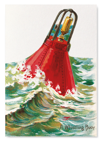WHISTLING BUOY (1889): Painting Art Print