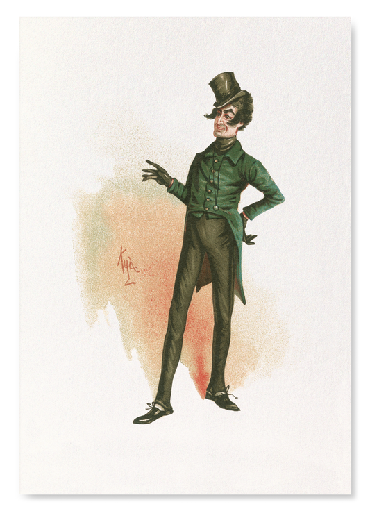 MR. JINGLE (1889): Painting Art Print