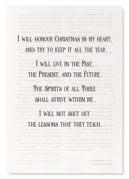 CHRISTMAS IN MY HEART (1843): Victorian Art Print