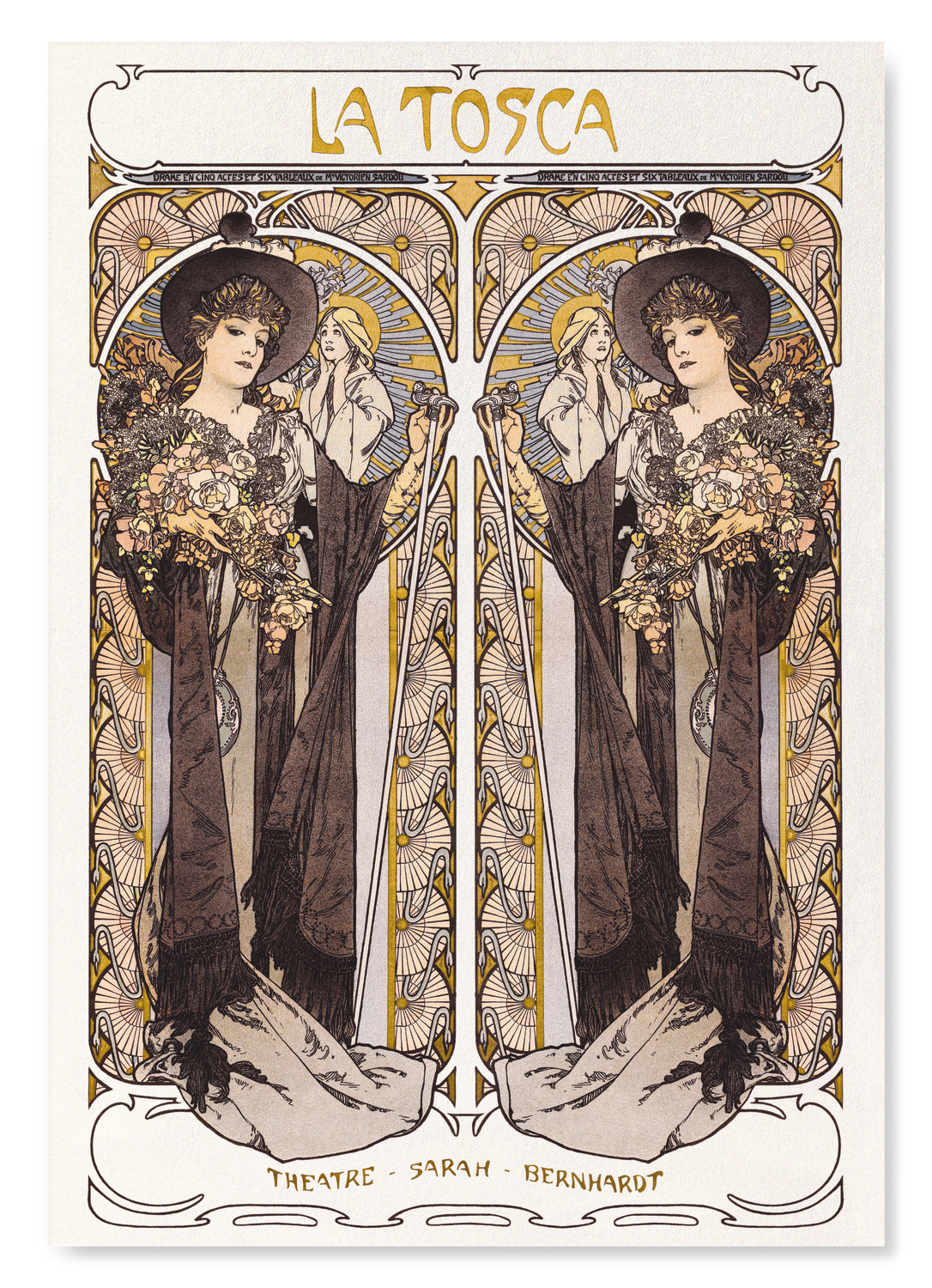 POSTER FOR TOSCA (1898): Poster Art Print