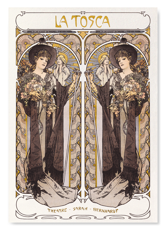 POSTER FOR TOSCA (1898): Poster Art Print