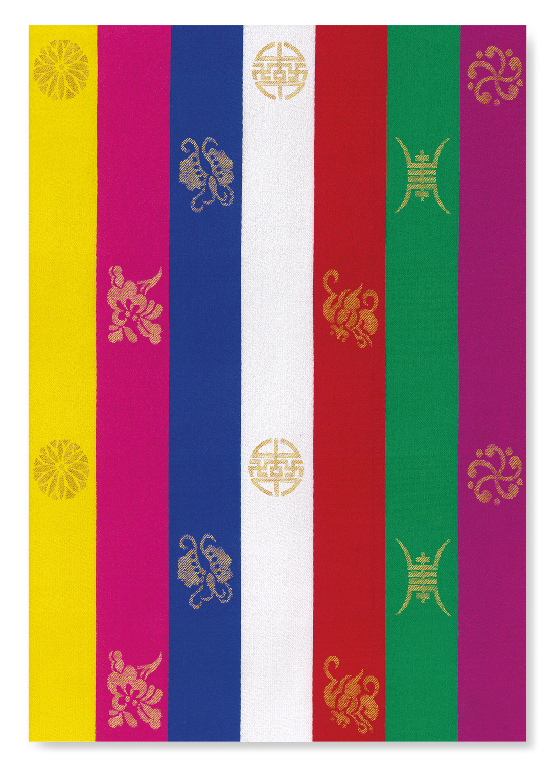 KOREAN SAEKDONG: Pattern Art Print