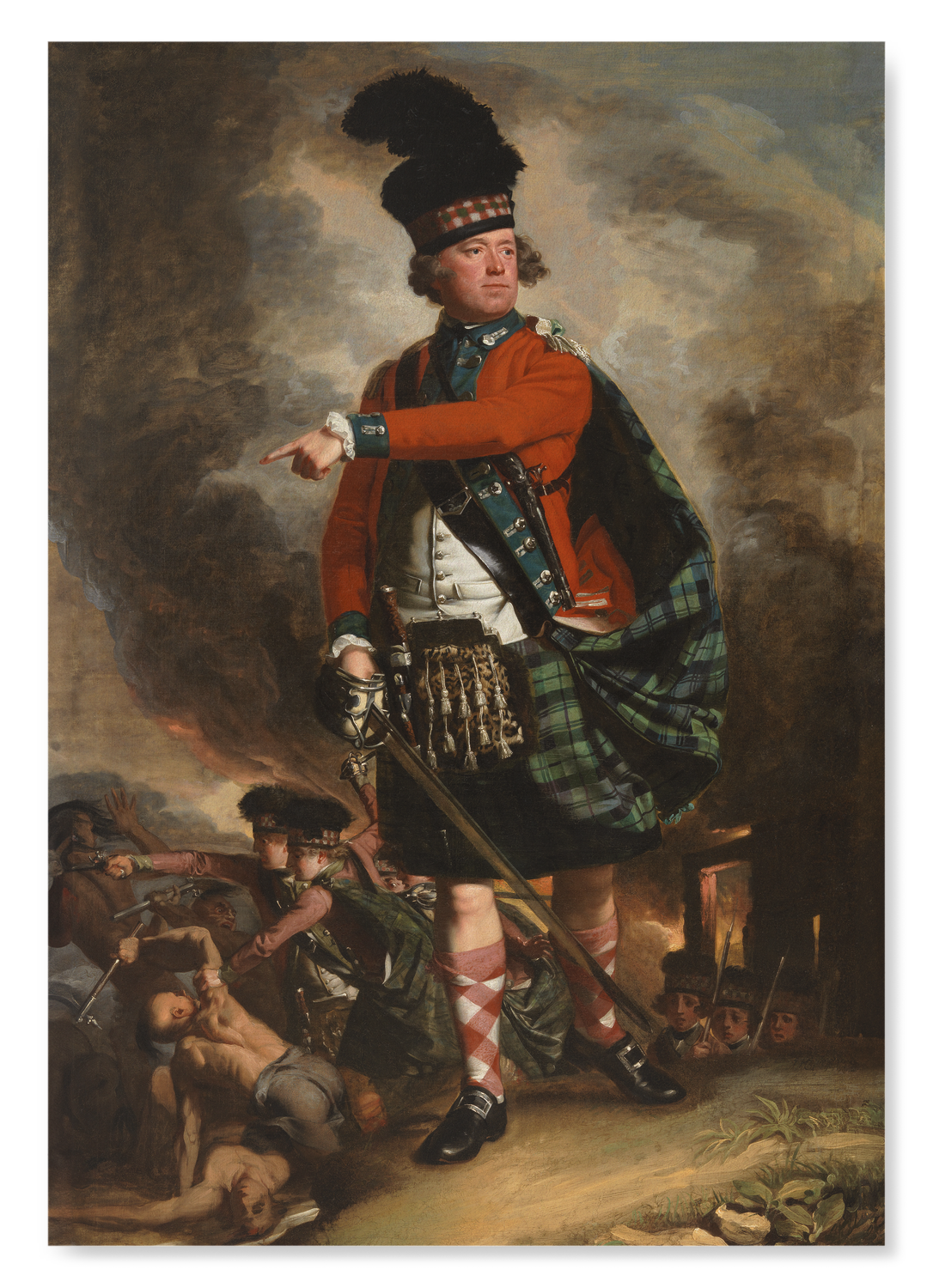 PORTRAIT OF LORD EGLINGTON (C.1780): Painting Art Print