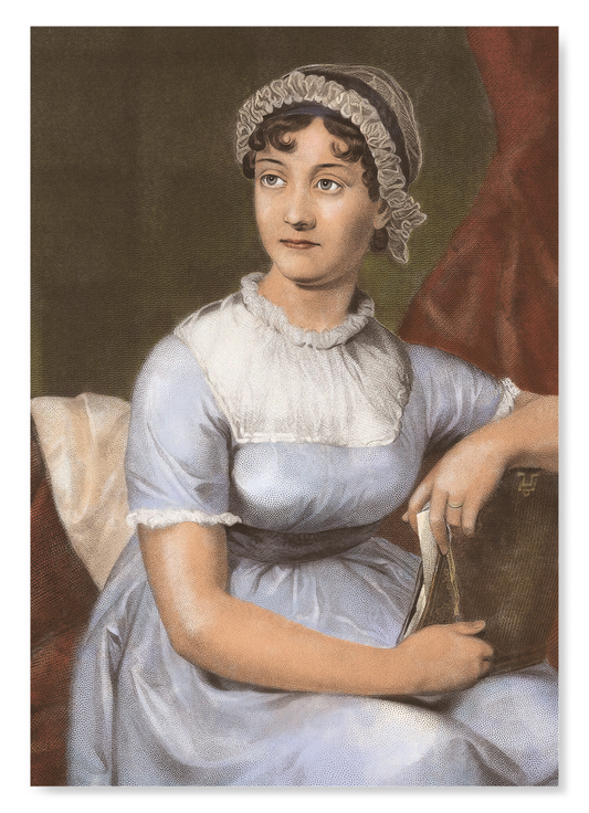 PORTRAIT OF JANE AUSTEN (C.1833): Painting Art Print