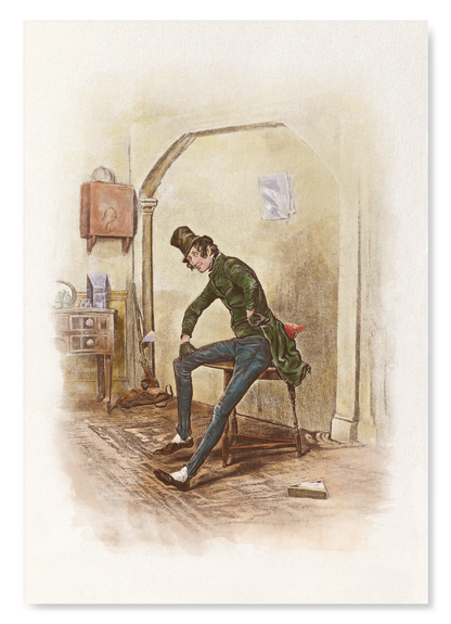 ALFRED JINGLE: Painting Art Print