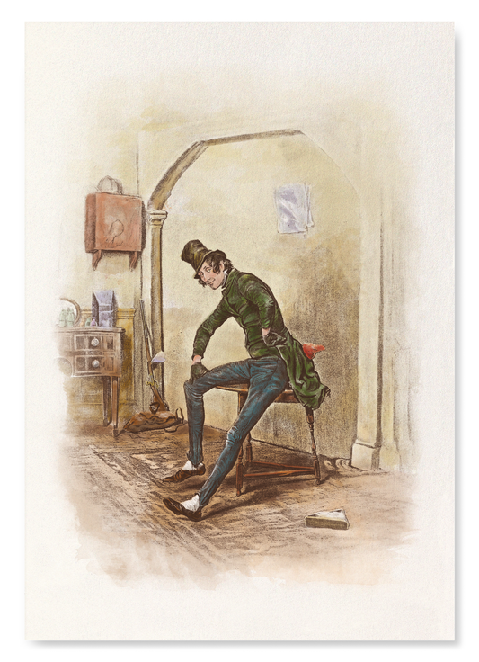 ALFRED JINGLE: Painting Art Print