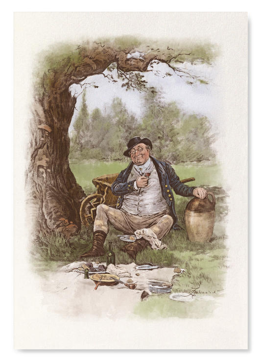 MR PICKWICK: Painting Art Print